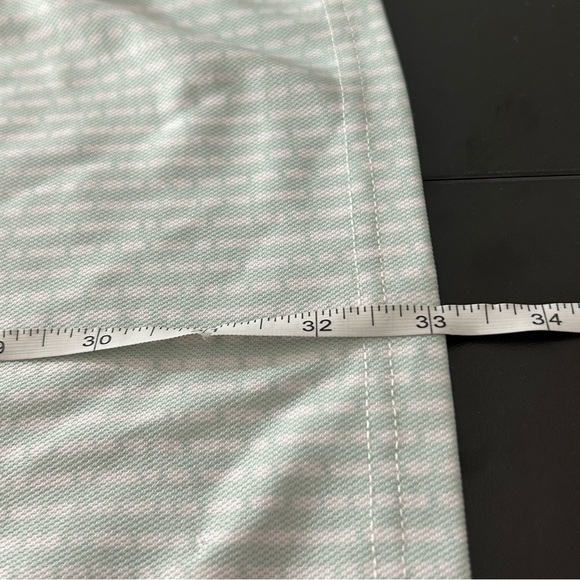 Simply Southern Polo Dress Color Is Glass Mint Navy Size Small Spring Summer - Picture 8 of 9